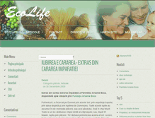 Tablet Screenshot of ecolife.ro