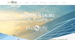 Desktop Screenshot of ecolife.mx