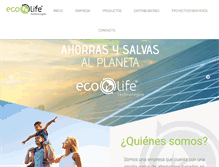 Tablet Screenshot of ecolife.mx