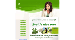 Desktop Screenshot of ecolife.nl